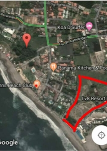 Dijual tanah 4 hektar los pantai berawa canggu