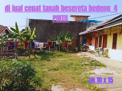 Dijual Tanah BESERTA BEDENG di Intelbong, Belakang graha 66, palembang