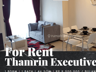 Disewakan Apartemen Thamrin Executive 1 Bedroom Furnished High Floor