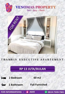 Disewakan Apartement Thamrin Executive 2 Bedrooms Full Furnished