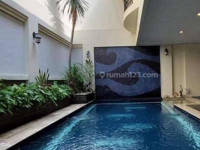 Disewakan Rumah Pondok Indah Full Furnish Kolam Renang Siap Huni