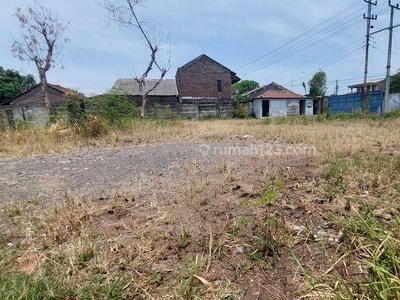 Disewakan tanah lokasi strategis di pinggir jalan raya kembangarum mranggen