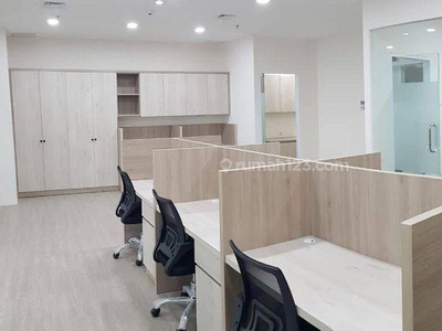 Furnished Perkantoran District 8 Office 133 Sqm Treasury Tower