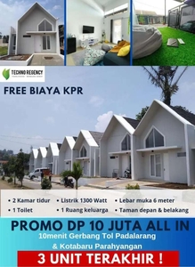 Hari ini open house, Rumah promo DP murah di padalarang Bandung Barat