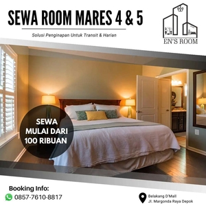 HARIAN TRANSIT MURAH PROMO MARES 3 4 5 DEPOK MARGONDA RESIDENCE DMALL