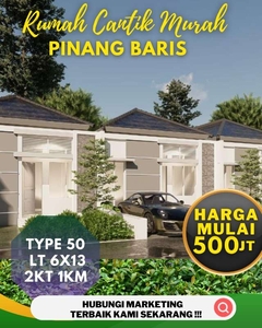 Hunian Cantik modren di pinang baris