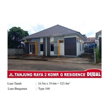 Jalan Tanjung Raya 2 Komp. G Residence