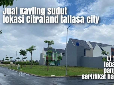 JUAL TANAH KAVLING SUDUT CITRALAND TALLASA CITY MAKASSAR