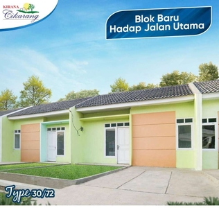 KIRANA CIKARANG-Rumah hadap jalan utama-FREE PPN