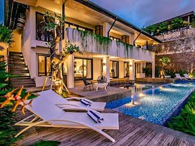 LUXURY VILLA CANGGU WITH RICEFIELD AND SUNSET VIEWS