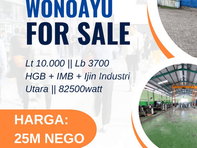 Nego Sampai Deal Lahan + Bangunan Wonoayu Sidoarjo