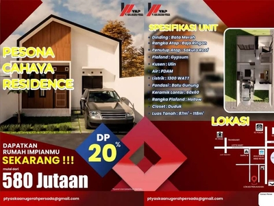 Perumahan pesona cahaya residence & perumahan safa marwa