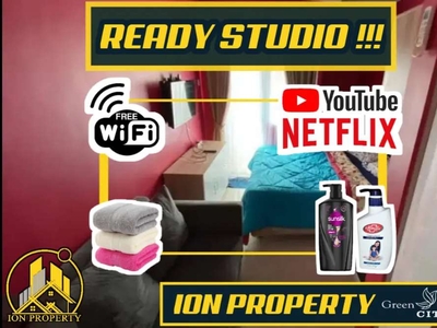 READY TRUSSSS APARTEMENT GREEN PRAMUKANYA FREE NETFLIX DAN WATER HETER