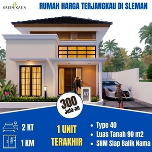 Rumah 2 km 1 kt termurah di sleman timur kampus UMY