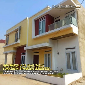 Rumah 2 Lantai Di Tengah Kota Bandar Lampung