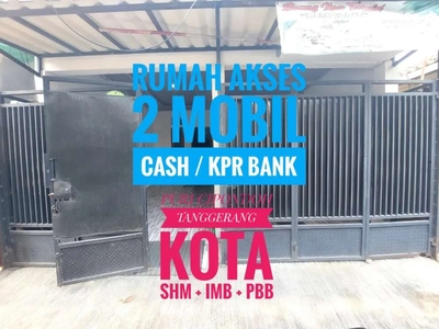 Rumah bisa KPR / CASH area komersil Cipondoh Tanggerang kota