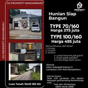 Rumah bisa request dekat bandara Banjarbaru