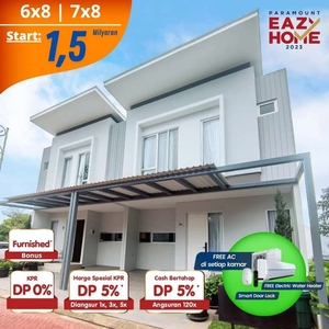 Rumah dijual include furnish tinggal tarik koper