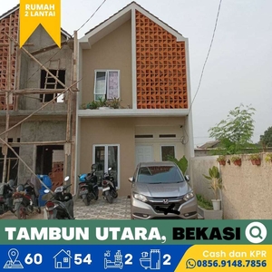 Rumah dijual Jejalen Tambun Utara Bekasi Tanpa DP 6 menit ke Tol Gabus