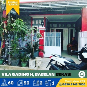 Rumah dijual Murah Vila Gading Harapan dekat Masjid Att-Taqwa Bekasi