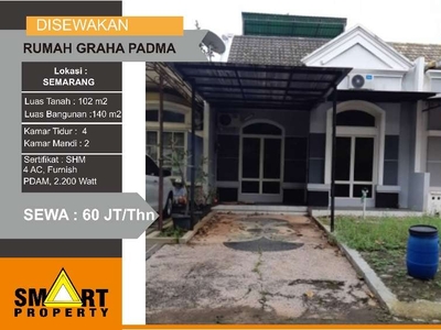 Rumah Furnish Di Graha Padma Semarang