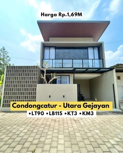 Rumah Kontemporer Full Furnish Condongcatur Utara Gejayan Dekat UGM