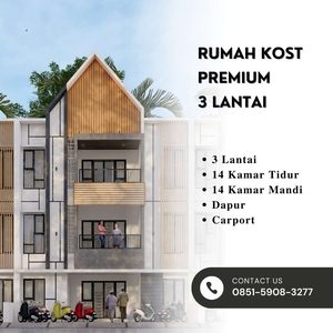 Rumah Kost Kamar Mandi Dalam Lokasi Dekat Kampus Mall Wisata Malang