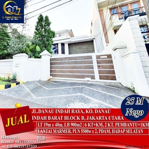 Rumah Mewah Jl. Danau Indah Raya, Jakarta Utara