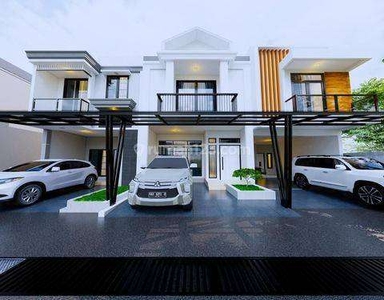 Rumah Modern Townhouse 2 Lantai Cempaka Putih Tengah XXV