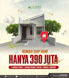 Rumah Murah Cuma 390 Jutaan aja di bekasi Setu