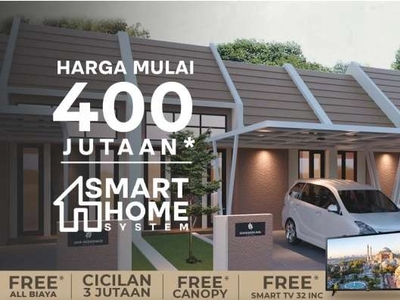 Rumah Nol Jalan Raya 400 Jutaan di Kota Sidoarjo dekat Pasar Krian, RS