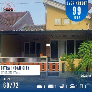 Rumah Over Kredit Bagus Siap Huni 60/72 Citra Indah City