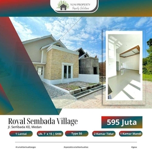 RUMAH ROYAL SEMBADA DIJUAL KAWASAN STRATEGIS NYAMAN