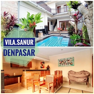 Rumah Style Vila private pool dekat Pantai Sanur Denpasar Bali
