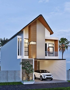 Rumah Style Villa Kolam Renang