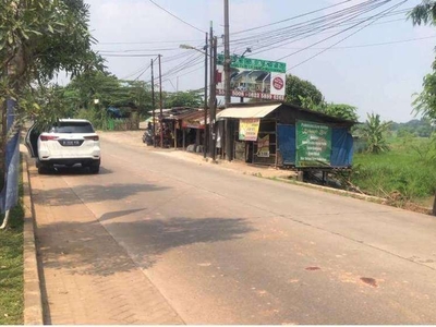 Tanah di jalan raya diklat pemda curug - tangerang