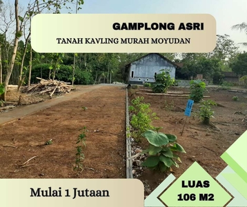 Tanah Dijual Ready SHM Jogja Gamplong Moyudan