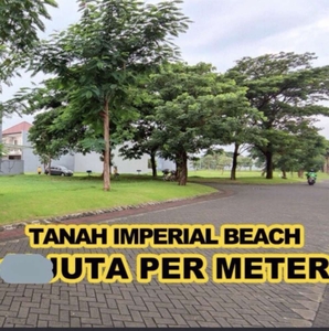 Tanah kavling kawasan premium di imperial Beach pakuwon city Sby