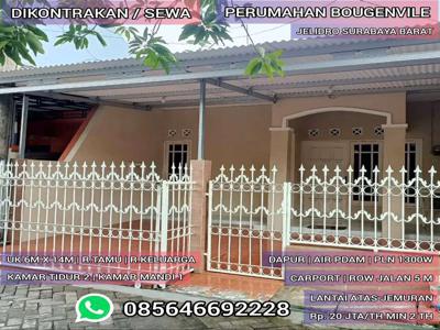 Dikontrakan / Sewa Rumah Perum Bougenvile Jelidro Surabaya Barat