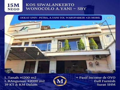 FULL FURNISH Kos + OYO Siwalankerto Ahmad Yani Surabaya Dekat Petra