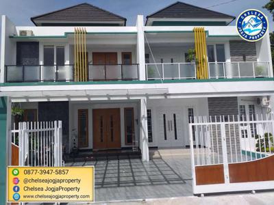 Rumah Kembar Baru Mewah Siap Huni 2 Lantai Tengah Kota Yogya Dekat Kra