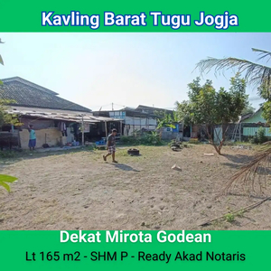 Barat Tugu Jogja, Tanah Tepi Jalan Aspal Cocok Hunian