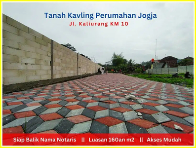 Depan Pasar Gentan, Tanah Jl. Kaliurang KM 10; Ready AJB