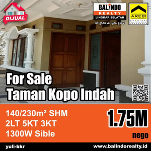 Di Jual Rumah Taman Kopo Indah Siap Huni