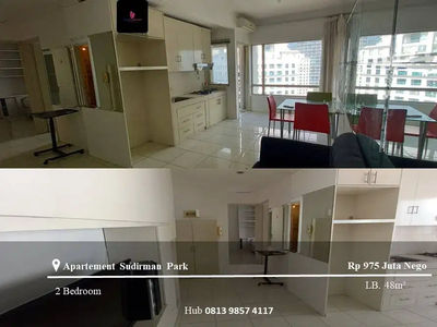 Dijual Apartement Sudirman Park High Floor 2BR Furnished East View