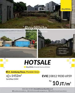 DIJUAL KAVLING STRATEGIS PINGGIR JALAN DI JOMBANG RAYA