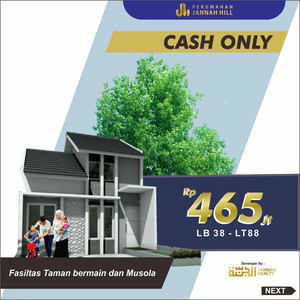 Dijual Rumah 465 Cash Only Ready Stock Siap Huni Dekat Stasiun Citayam