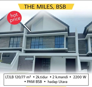 Dijual Rumah Di The Miles Bsb Mijen Semarang