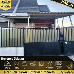 Dijual Rumah Wonorejo Selatan Surabaya