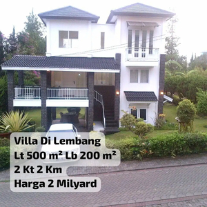 Dijual Villa Lembang